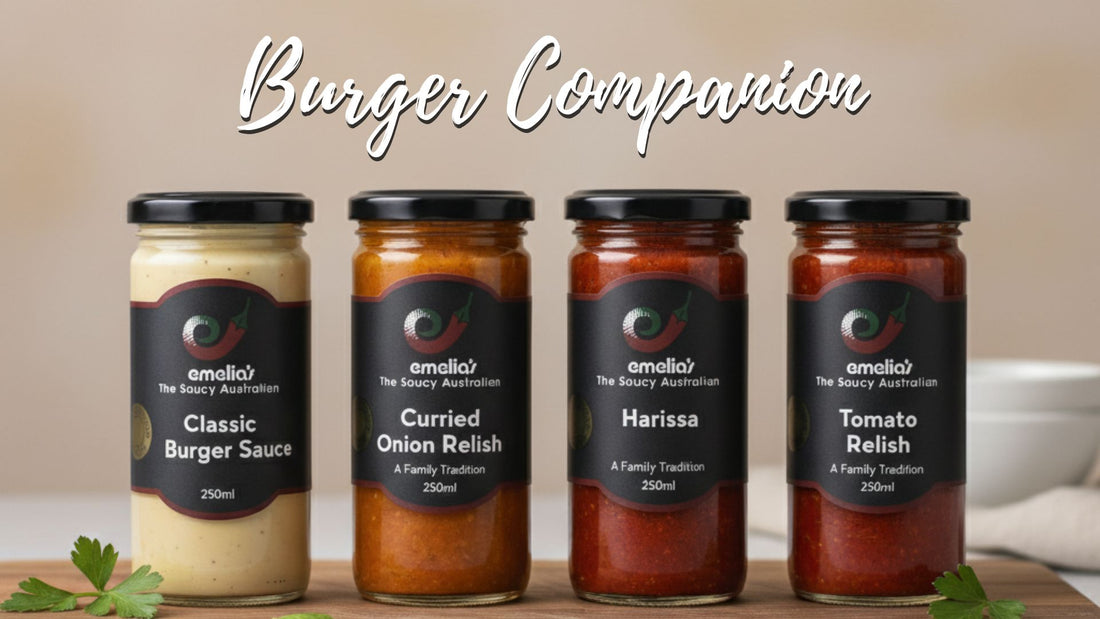 Burger Companion Curated Relish Set