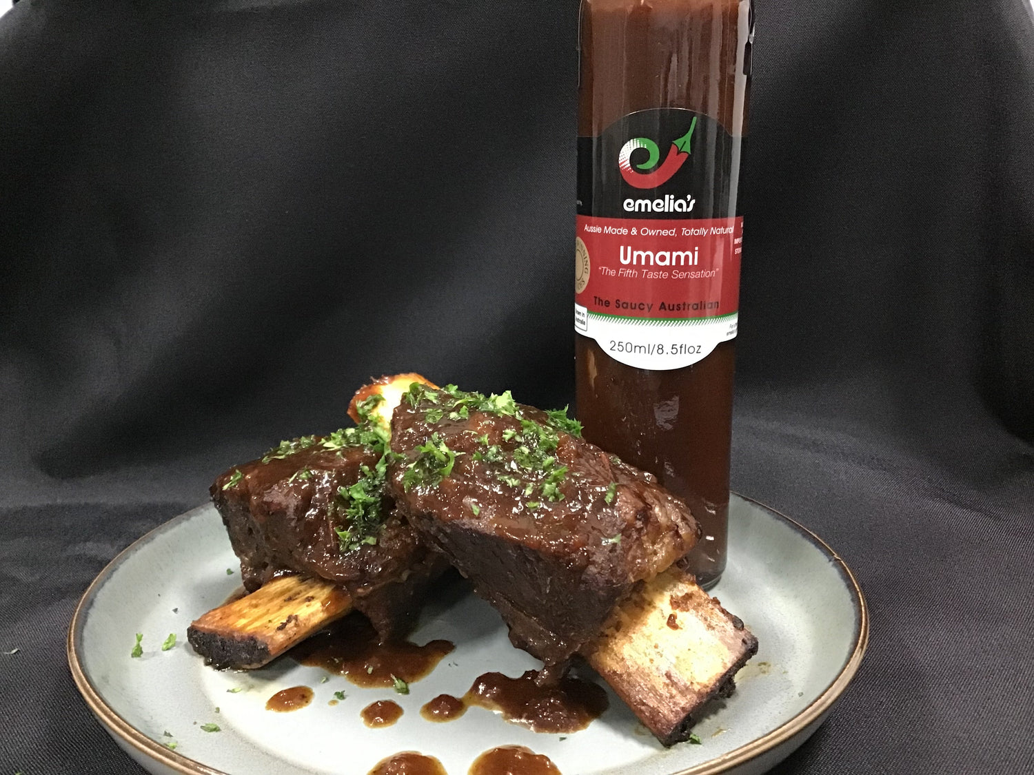 Umami Marinated Beef Ribs