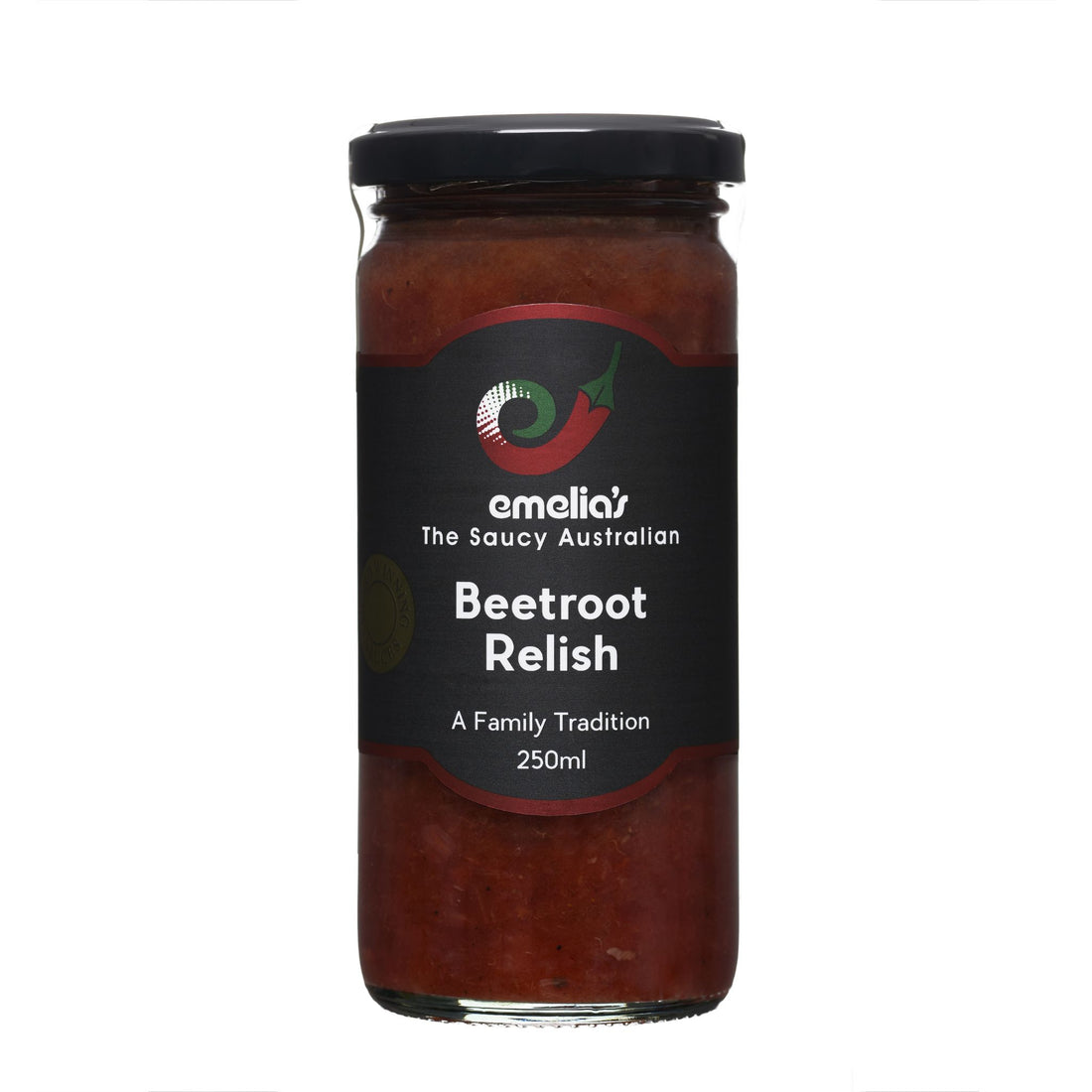 Australian Made, gluten free Beetroot Relish forward facing