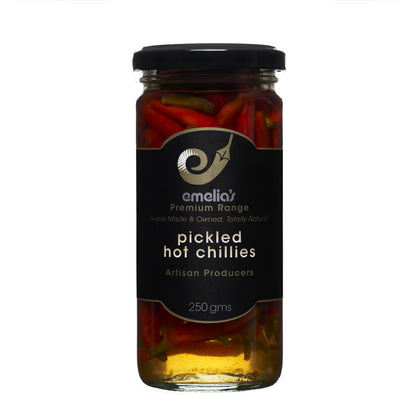 Pickled Hot Chillies
